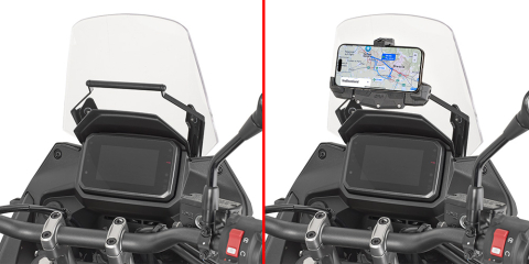 Smart Bar - Bara Transversala Givi Pentru Suport Telefon / Navigatie Honda XL 750 Transalp (25)