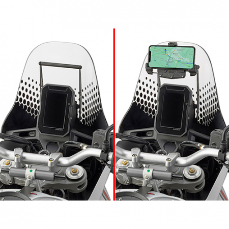 Accesorii-Gadgeturi - Bara Transversala Pentru Suport Telefon / Navigatie GIVI Ducati Desert X 937 (22-)