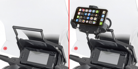 Accesorii-Gadgeturi - Bara Transversala Pentru Suport Telefon / Navigatie Honda NC 750 X (21-)