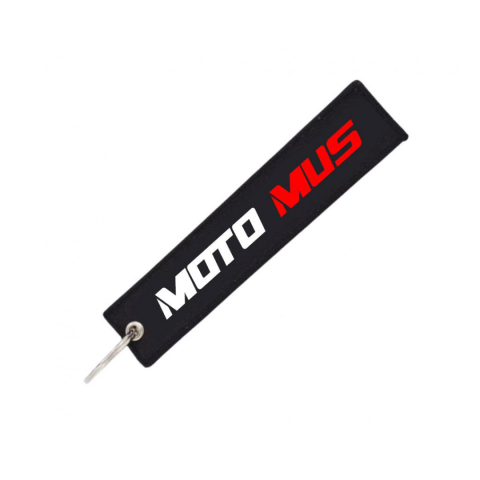 Cadouri pentru Motocicliști - Breloc brodat MOTOMUS