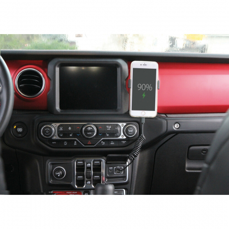 Cablu spiralat USB Tip-C  Apple 8 Pin  100 cm Negru [1]