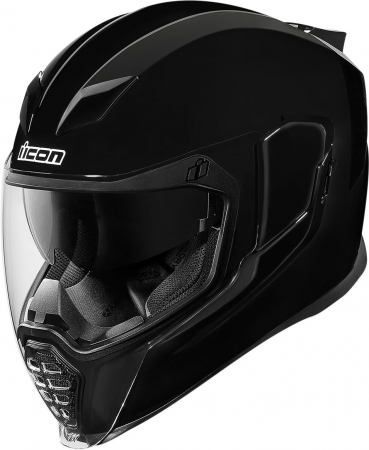 Casca ICON AIRFLITE GLOSS SOLIDS BLACK LARGE