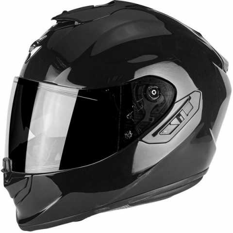 Căști Moto - Casca integrala SCORPION EXO 1400 AIR SOLID Negru XL (Resigilat)