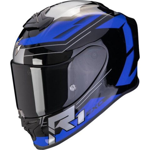 Casca integrala sport SCORPION EXO-R1 EVO AIR BLAZE XL Negru/Albastru [1]