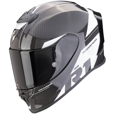 Casca integrala sport SCORPION EXO-R1 EVO CARBON AIR RALLY XXL Negru/Rosu [1]