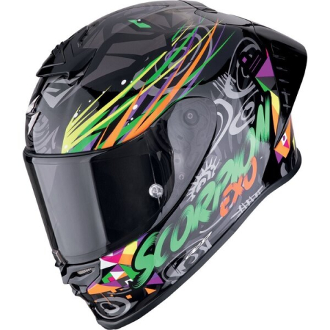Căști Moto Integrale - Casca integrala sport Scorpion EXO-R1 Evo II Air Savage