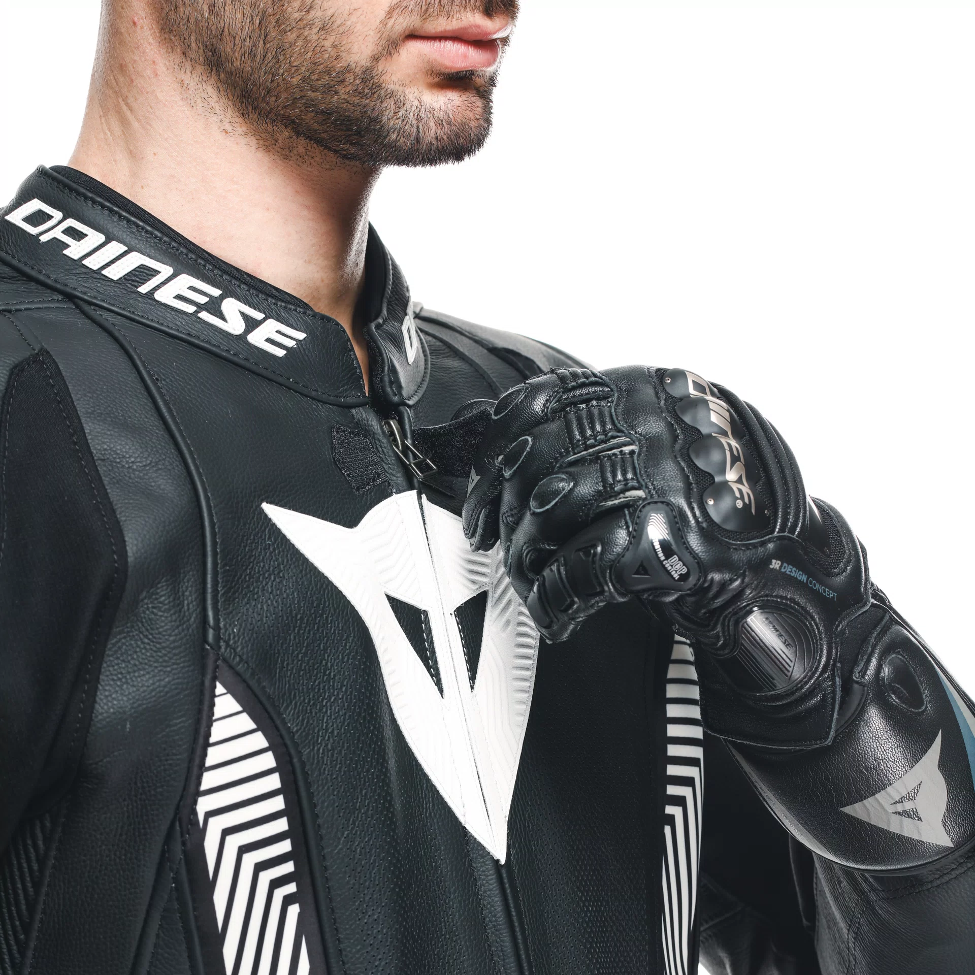 Combinezon de piele perforata 2 piese Dainese Laguna Seca 5 [9]