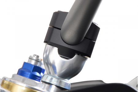 Conversie ghidon de la 22 mm la 28 mm. Negru. ABE nur mit LSL-Lenker. [2]