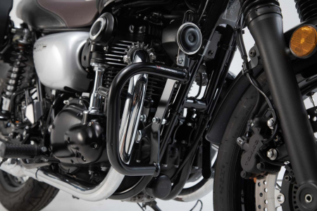 Crash bar negru Kawasaki W800 Street/ Cafe (18-)