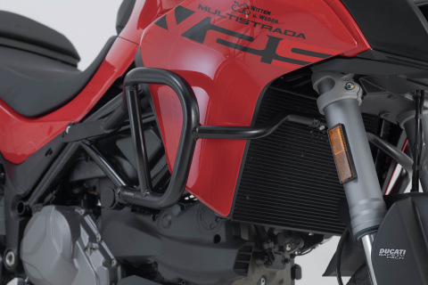 Crash bar Negru. Ducati Multistrada 1200/ 1260/ 950/ V2. [4]