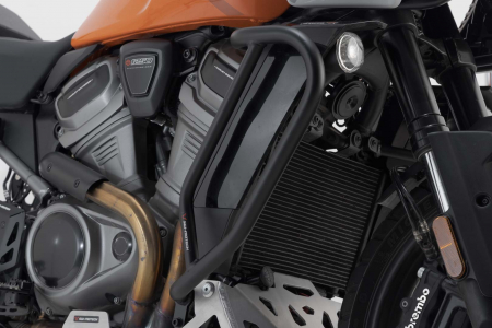 Accesorii Moto - Crash bar negru Harley-Davidson Pan America (21-). Sw-Motech