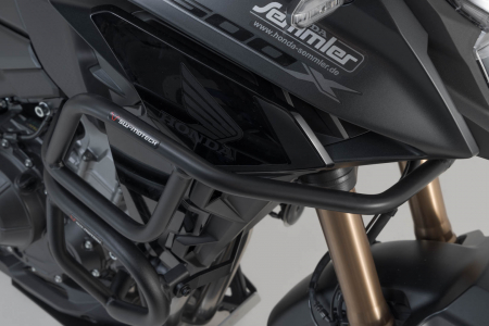 Crash bar superior Negru. Honda CB500X (18-) Sw-Motech [3]