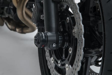 Protecții Moto - Crash Pad ax fata pentru Kawasaki Z650 (16-). Negru