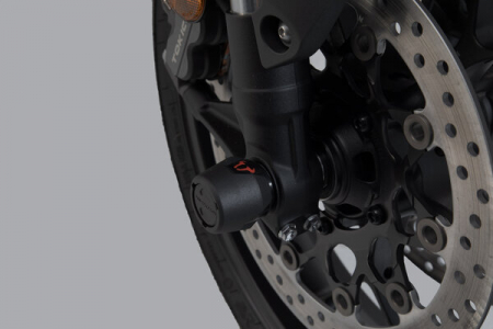 Crash Pad Ax Roata Fata Negru. Honda CB 1000 R (18-). [3]