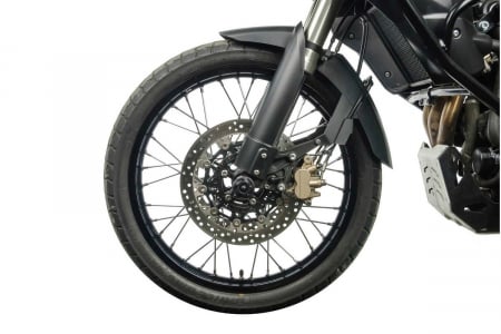 Accesorii Moto - Crash pad ax roata fata Negru Tiger800 Modelle (10-)/SpeedTr S/R (15-).