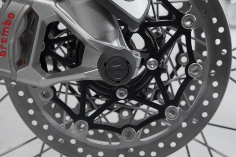 Crash pad ax roata fata Negru Triumph Tiger 1200 Explorer / XC (11-). [2]