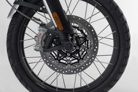 Crash pad ax roata fata. Triumph Scrambler 1200 (21-). Sw-Motech [1]