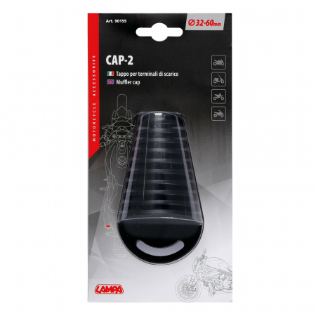 Dop evacuare moto Negru [3]