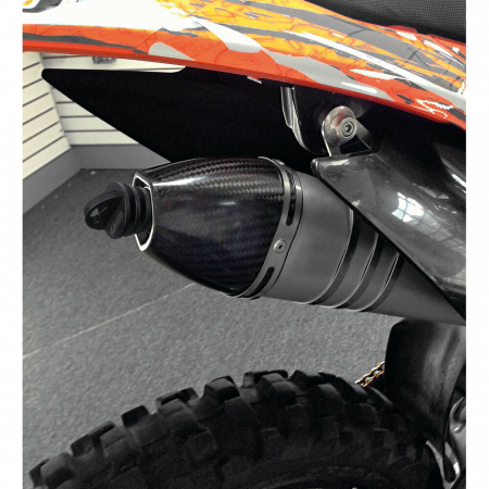 Dop evacuare moto Negru [2]