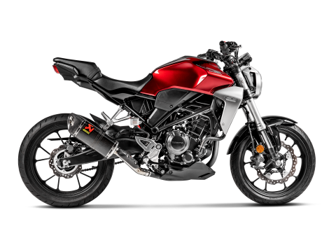 Evacuare finala Akrapovic Carbon Fiber Slip-On Line Honda CB 300 R [1]