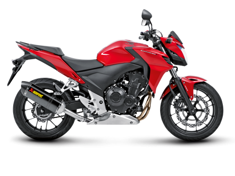 Evacuare finala Akrapovic Carbon Fiber Slip-On Line Honda CB 400 X / 500 F / 500 X / CBR 400 R / CBR 500 R [1]