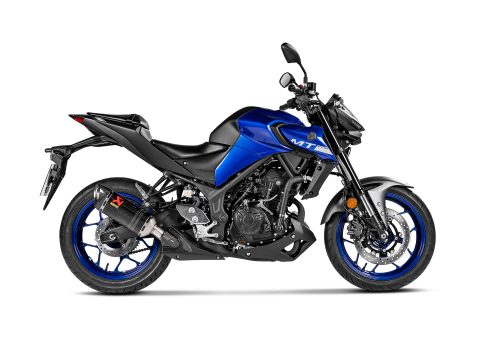 Evacuare finala Akrapovic Carbon Fiber Slip-On Line Yamaha MT-03 / YZF-R25 / YZF-R3 [1]