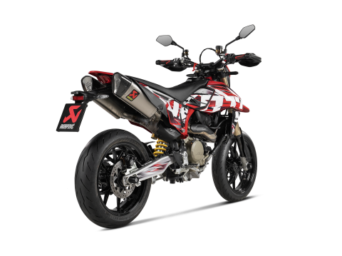 Evacuare finala Akrapovic Slip-On Line Ducati Hypermotard 698 [2]