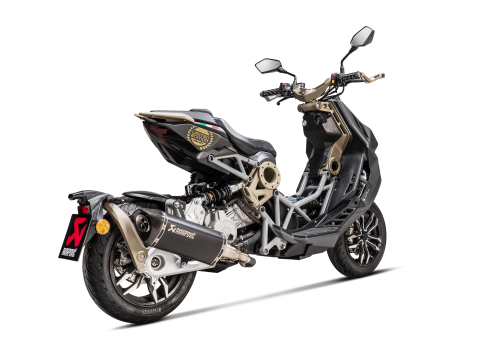 Evacuare finala Akrapovic Slip-On Line Italjet Dragster 125 / Dragster 200 [2]