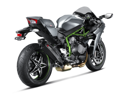 Evacuare finala Akrapovic Slip-On Line Kawasaki H2 1000 [2]