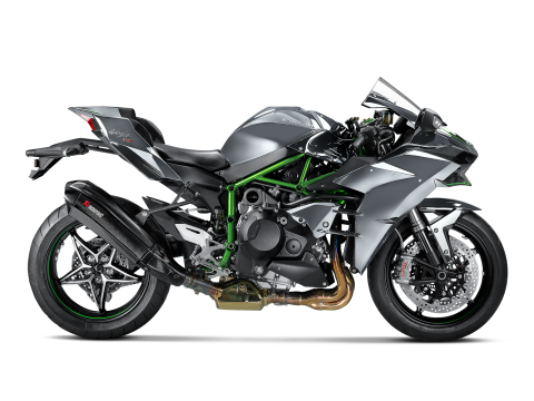 Evacuare finala Akrapovic Slip-On Line Kawasaki H2 1000 [1]