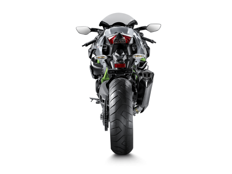 Evacuare finala Akrapovic Slip-On Line Kawasaki H2 1000 [3]