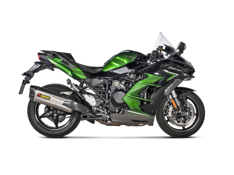 Evacuare finala Akrapovic Slip-On Line Kawasaki H2 1000 SX [1]
