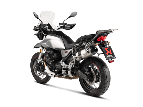 Evacuare finala Akrapovic Slip-On Line Moto Guzzi V85 850 TT [2]
