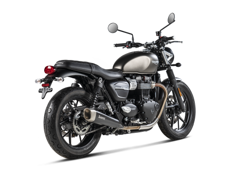 Evacuare finala Akrapovic Slip-On Line Triumph Street Twin 900 [2]