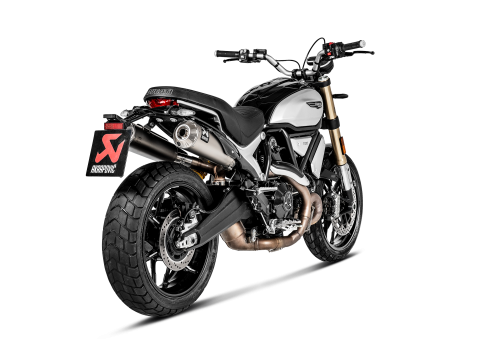Evacuare finala Akrapovic Titanium Slip-On Line Ducati Scrambler 1100 [2]