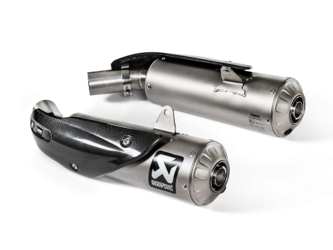Evacuare Moto - Evacuare finala Akrapovic Titanium Slip-On Line Ducati Scrambler 1100