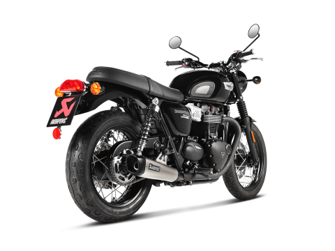 Evacuare finala Akrapovic Titanium Slip-On Line Triumph Bonneville 1200 T120 / Bonneville 900 T100 [2]