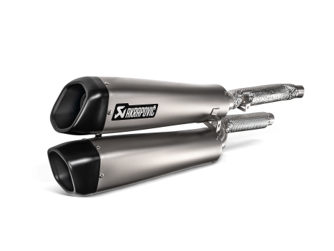 Evacuare Moto - Evacuare finala Akrapovic Titanium Slip-On Line Triumph Scrambler 1200 XC / Scrambler 1200 XE
