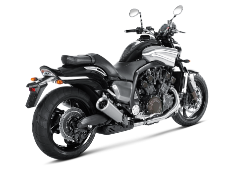 Evacuare finala Akrapovic Titanium Slip-On Line Yamaha VMX 1700 [2]