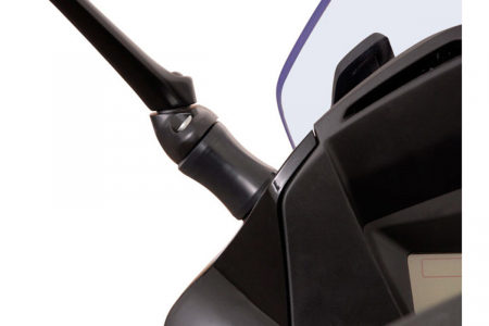 Extensie oglinda. Negru. Honda CBF600. (08-). [2]