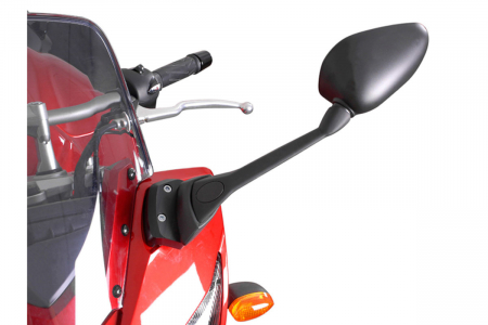 Extensie oglinda. Negru. Yamaha FZ6 Fazer [1]