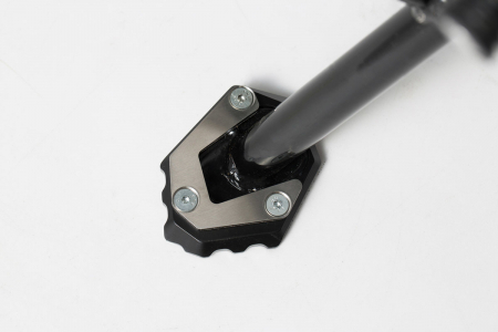 Accesorii Moto - Extensie talpa cric Negru/Argintiu. Honda VFR 800 X Crossrunner (15-).