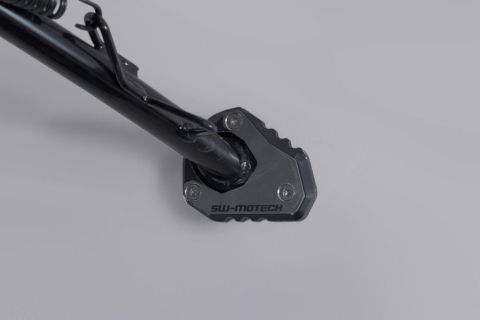 Extensie Talpa Cric Lateral - Extensie talpa cric Sw-Motech Negru/Argintiu Kawasaki KLE500 / KLE500 SE (26-)