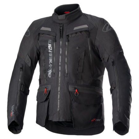 Geci Moto pentru Bărbați & Femei - Geaca all season textil impermeabila ALPINESTARS BOGOTA PRO DRYSTAR S Negru/Negru