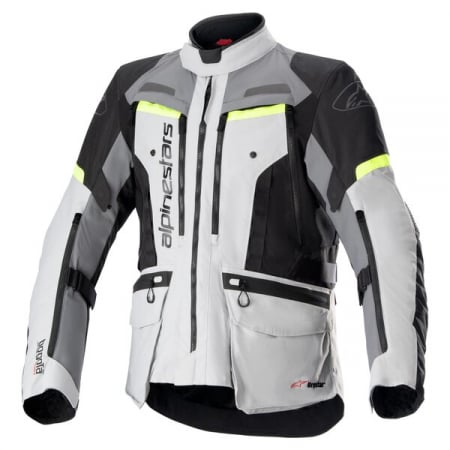 Geaca all season textil impermeabila ALPINESTARS BOGOTA PRO DRYSTAR 3XL Negru/Gri/Galben