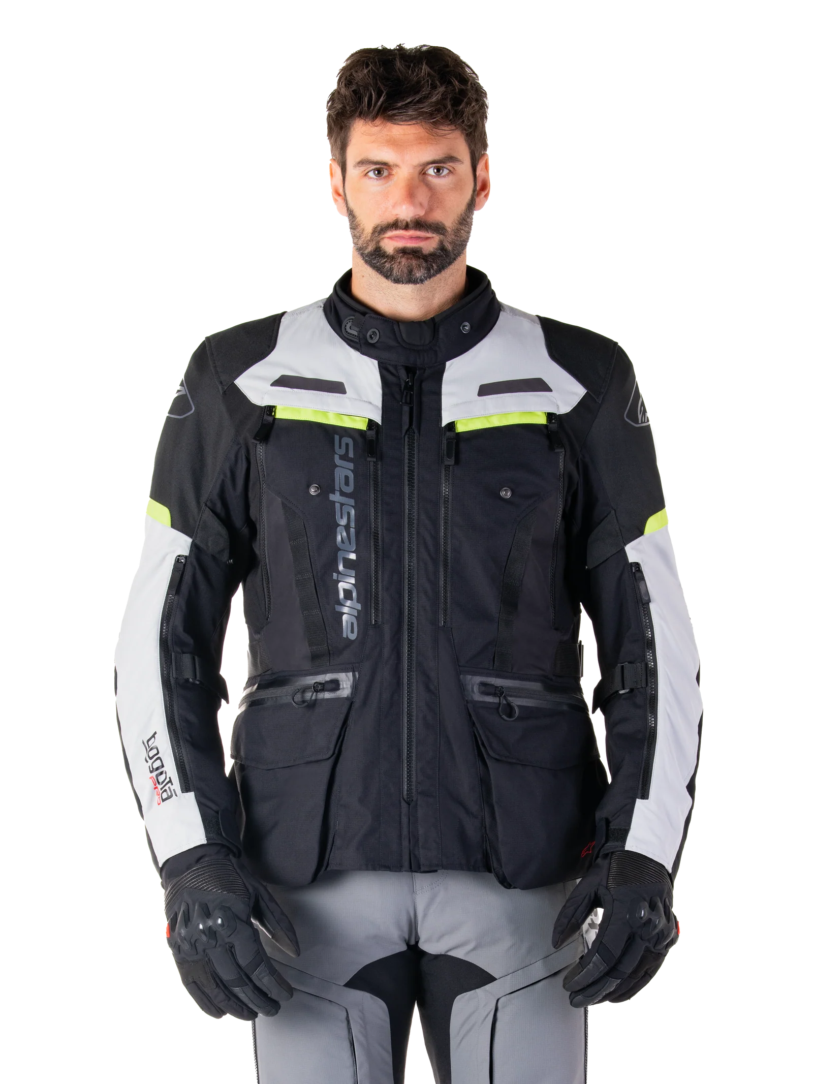 Geaca all season textil impermeabila ALPINESTARS BOGOTA PRO DRYSTAR S Negru/Negru