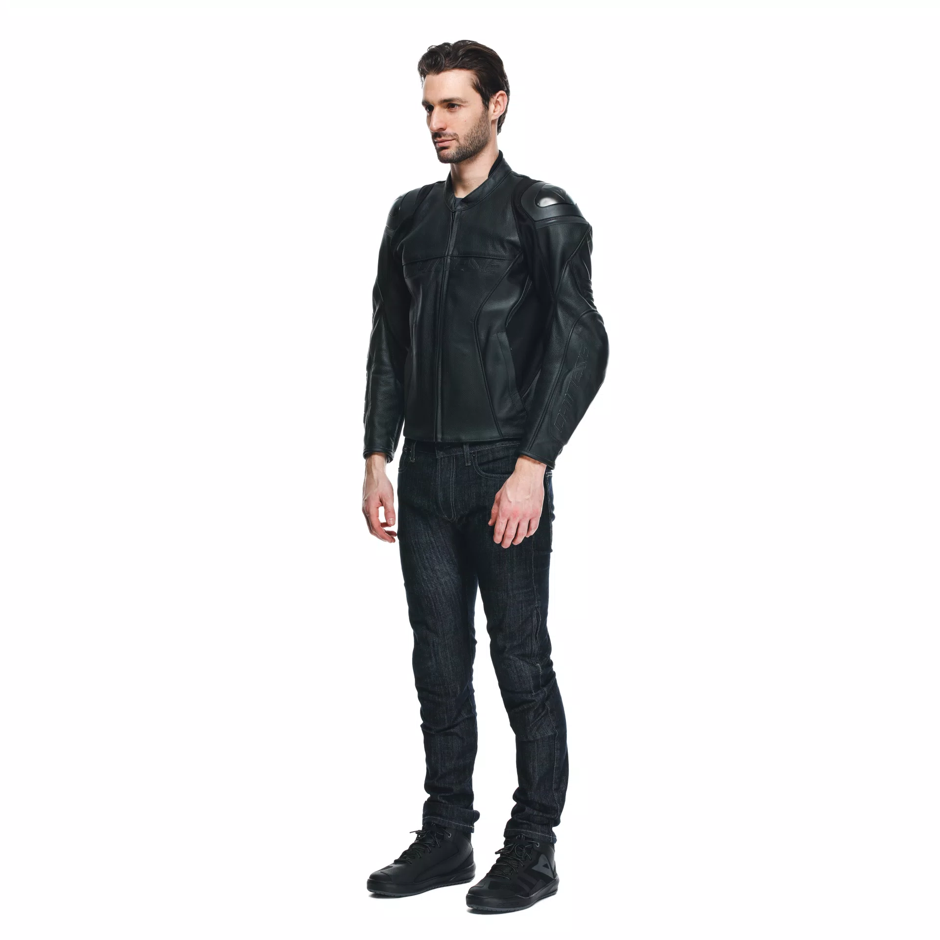 Geaca de piele perforata Dainese Racing 4 [3]