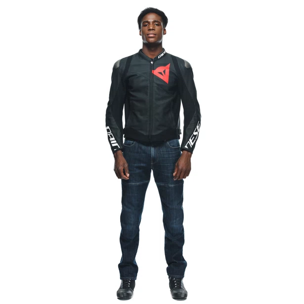 Geaca de piele perforata Dainese Sportiva [2]