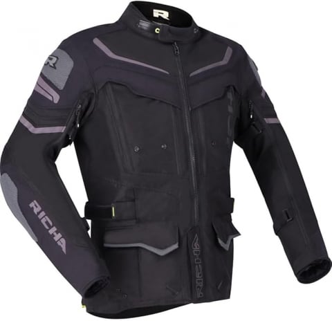 Geci Moto pentru Bărbați & Femei - Geaca textil touring impermeabil Richa Infinity 2