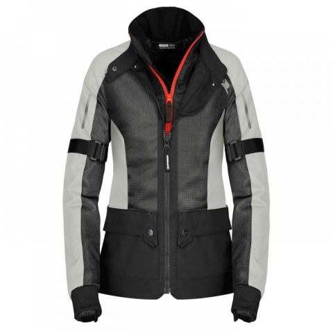 Geci Moto pentru Bărbați & Femei - Geaca textila dame Spidi Net H2OUT